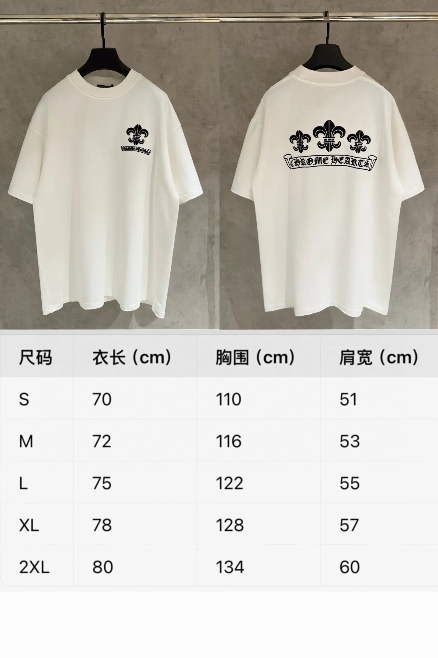 【 Quality】CH New Arrival T Black White Size：S-2xl ：K 166